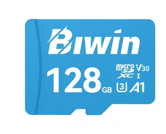 BIWIN BMMS100128G-RGX BIWIN MS100-128G microSD3.0 Read & Write Speed up to 100MB/s & 50MB/s BMMS100128G-RGX