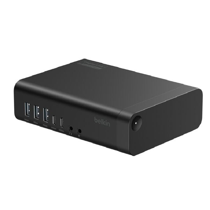 Belkin INC029auBK Belkin Connect Universal 16-Port Triple Display USB-C Dock - Black(INC029auBK),140W PD, 10Gbps, DisplayLink, Universal Compatibility, 3 Years Warranty