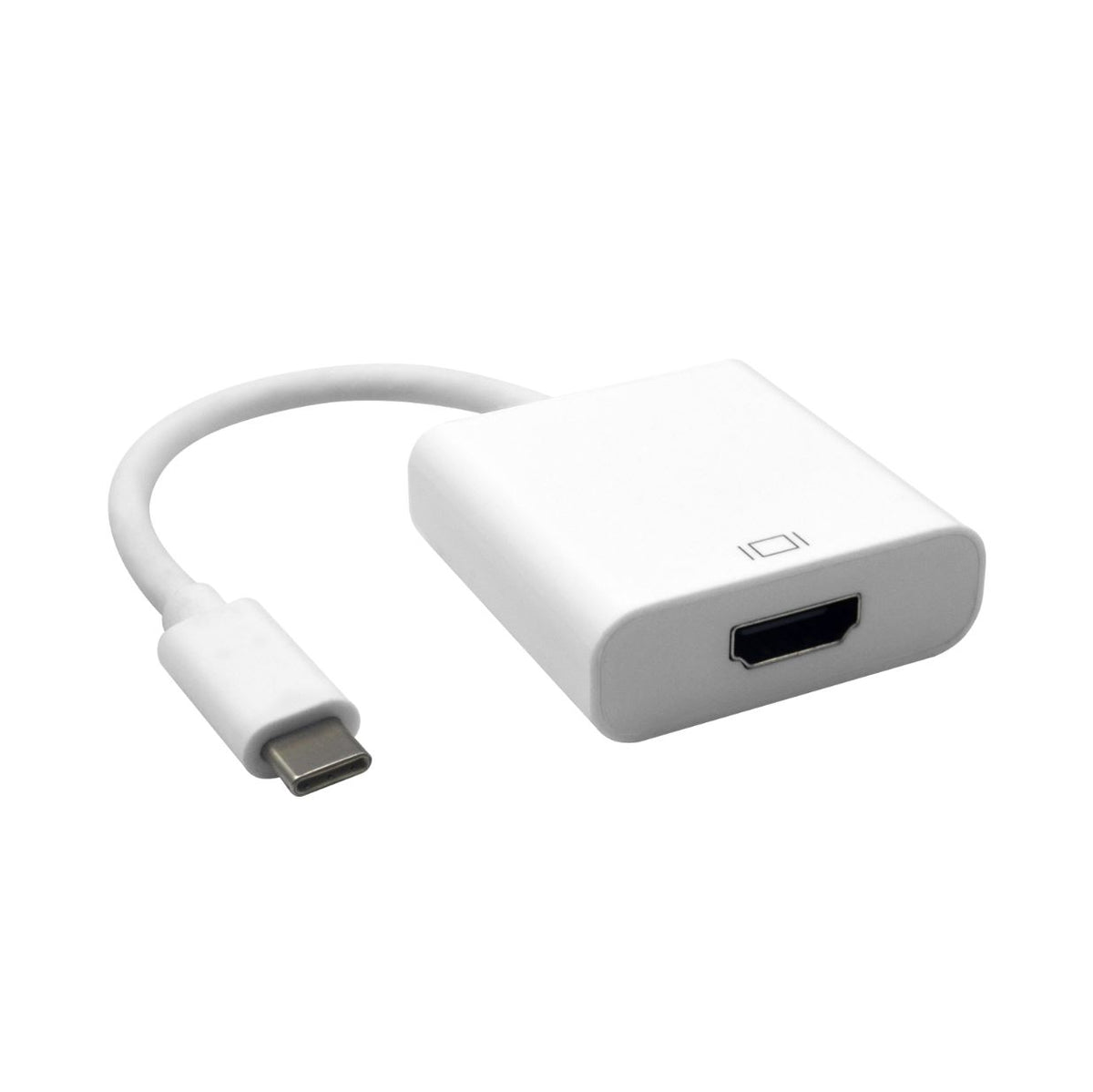 Astrotek AT-CMHDMI-MF Astrotek Thunderbolt USB 3.1 Type C (USB-C) to HDMI Video Adapter Converter Male to Female for Apple Macbook Chromebook Pixel White