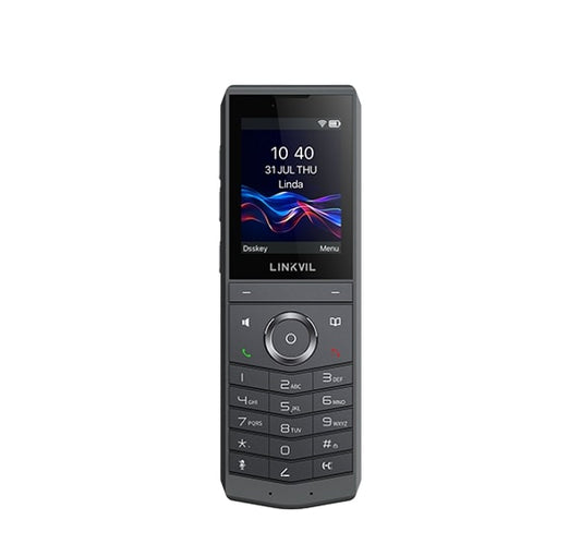 Fanvil W620W Fanvil W620W Portable Wi-Fi Phone, 2.4-inch HD LCD Screen,Video Preview, Programmable Keys,Type-C Port, Built-in Dual-band Wi-Fi 6, 240H Standby