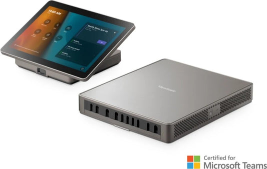 ViewSonic Commercial TRS10 Viewsonic Small and Medium Room MTR. Bundle for Microsoft Teams Rooms includes computing engine MPC310-W31-TU and touch console MRC1010-TN