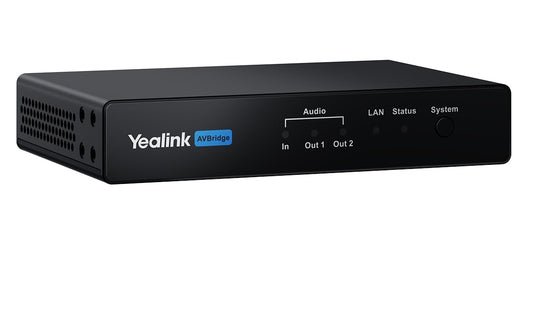 Yealink AV Bridge Yealink AV Bridge,CM50/CM20-Ready,Extension for A/V,Compact Pro Audio,Essential Tuning Built-In,Effortless Setup