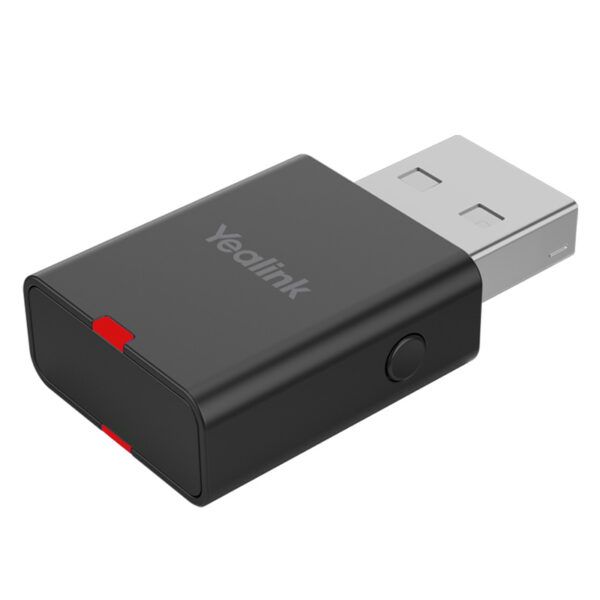 Yealink WDD60 Yealink WDD60 DECT Headset USB Dongle for use with WH6x Wireless Headsets, 2Micro, USB 2.0, LED Indicates, High Transmission Rate