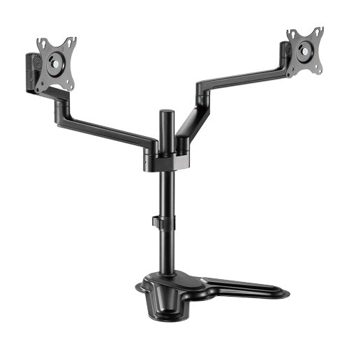 Brateck LDT72-T024 Brateck Premium Aluminum Articulating Monitor Stand Fit Most 17'-32' Monitor Weight Capacity Up to 8KG VESA 75x75,100x100 (LS)