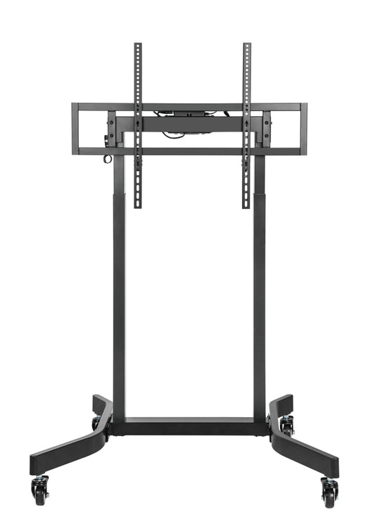 Brateck TTL14-68FW-BLK Brateck Standard Motorized TV Cart Fit 55'-100' Up to 120kg- Matte Black , VESA Compatible: 200x200 up to 800x600 （LS）