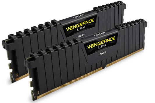 Corsair CMK16GX4M2E3200C16 Corsair Vengeance LPX 16GB (2x8GB) DDR4 3200MHz C16 Desktop Gaming Memory Black