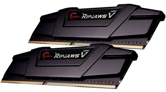 G.SKILL F4-3200C16D-32GVK G.SKILL F4-3200C16D-32GVK 32GB (2 x 16GB)/ PC4-25600 / DDR4 3200 Mhz/ Timings 16-18-18-38/ Voltage 1.35V/ RipjawsV