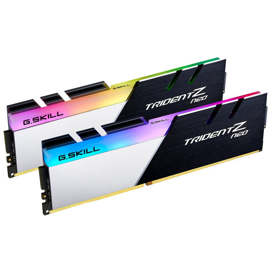 G.SKILL F4-3600C16D-32GTZNC G.SKILL F4-3600C16D-32GTZNC 32GB (2 x 16GB)/ PC4-28800 / DDR4 3600 Mhz/ Timings 16-19-19-39/ Voltage 1.35V/ Trident Z Neo