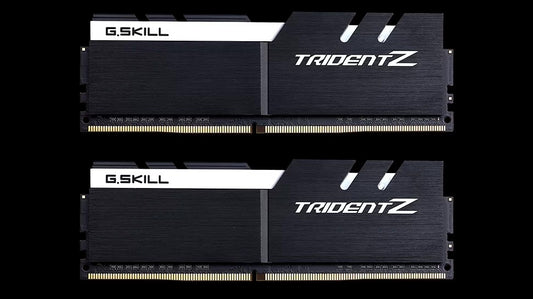 G.SKILL F4-3200C16D-32GTZKW G.SKILL F4-3200C16D-32GTZKW 32GB (2 x 16GB)/ DDR4 3200 MT/ XMP 2.0/Timings 16-18-18-38/ Voltage 1.35V/Trident Z
