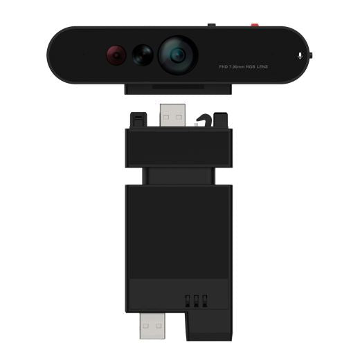Lenovo 4XC1K97399 LENOVO ThinkVision MC60 (S) Monitor Webcam 1080p IR & RGB dual‑sensor Adjustable FOV: 65°-90° AI enhance noise‑cancelling MIC Physical privacy shutter