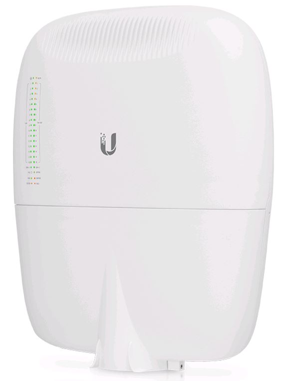 Ubiquiti EP-S16 Ubiquiti EdgePoint S16, 16 Port PoE Outdoor WISP Switch - 4x 54v/24v PoE Ports, 12x 802.3af 48v PoE Ports - ESD Power Protection,Pole/Wall Mount