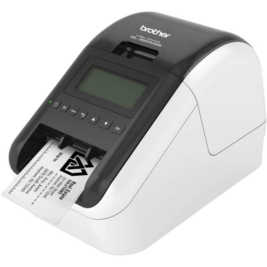 Brother QL-820NWB Brother QL-820NWB WIRELESS (WiFi & BT) /NETWORKABLE HIGH SPEED LABEL PRINTER / UP TO 62MM WITH BLACK/RED PRINTING (*DK-22251 required)