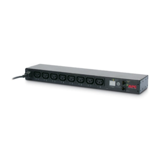 APC AP7920B APC Netshelter Switched Rack PDU, 1U, 230V/10A C14 Cord Input, 8x IEC C13 Outlets