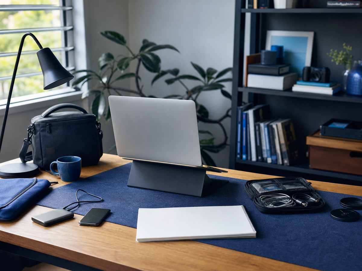 Illustrative Nimbryte work and creative setup context; not a product image